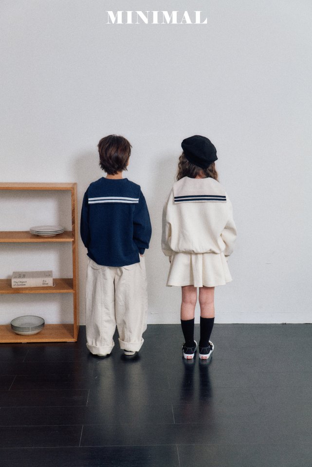 Minimal - Korean Children Fashion - #littlefashionista - School Sailor Sweatshirts - 3