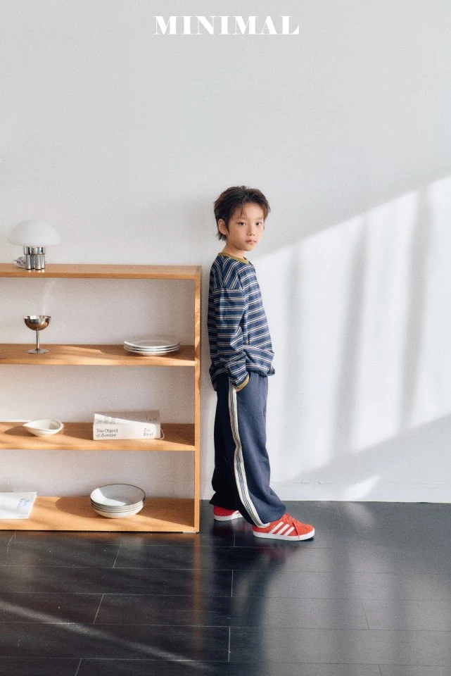 Minimal - Korean Children Fashion - #magicofchildhood - Line String Pants - 6