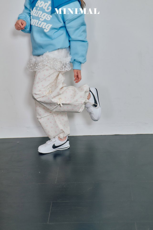 Minimal - Korean Children Fashion - #prettylittlegirls - Pin-tuck Flower Pants - 5