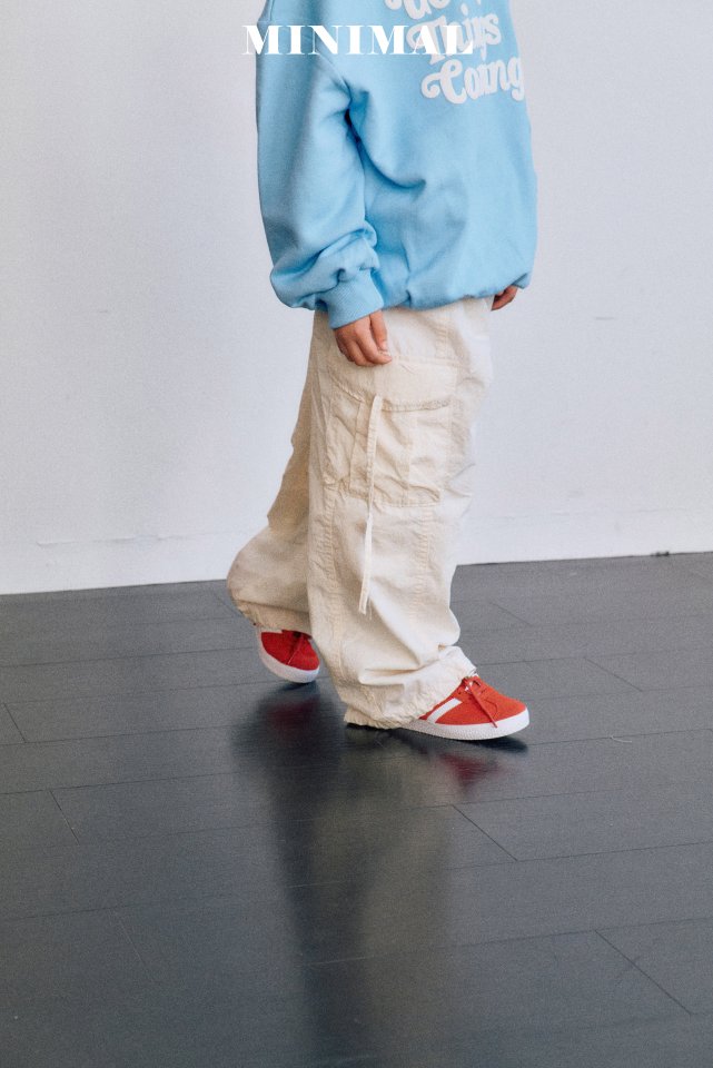Minimal - Korean Children Fashion - #minifashionista - Side Cargo Pants - 4