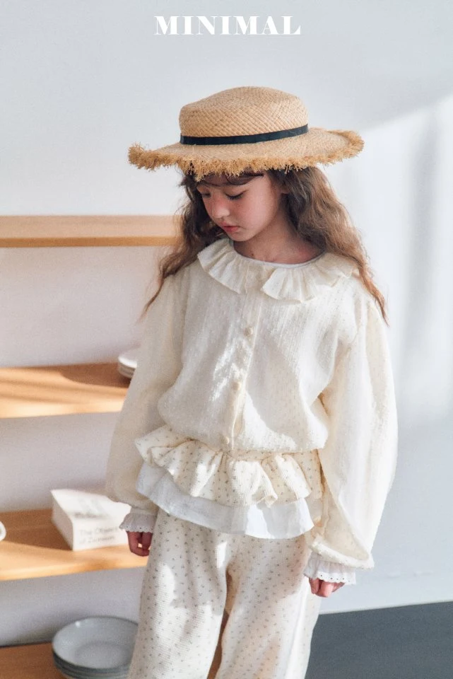 Minimal - Korean Children Fashion - #toddlerclothing - More Frill Blouse - 4