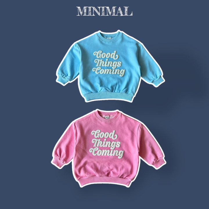 Minimal - Korean Children Fashion - #toddlerclothing - Embossed Pastel Sweatshirts