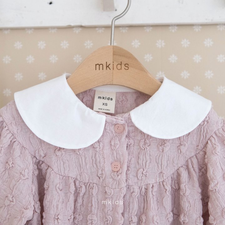 Mkids - Korean Baby Fashion - #babyfever - Pong Pong Rabbit One-piece - 3