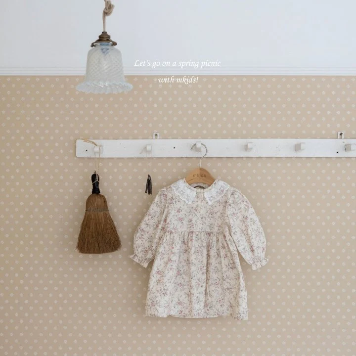 Mkids - Korean Baby Fashion - #babyfever - Rose One-piece