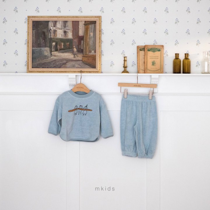Mkids - Korean Baby Fashion - #babygirlfashion - Terry Set - 5