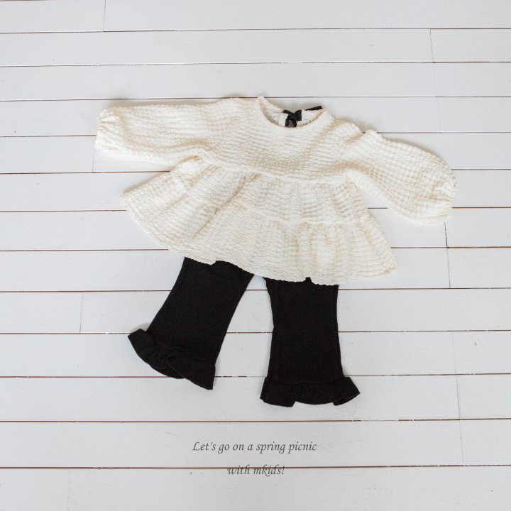 Mkids - Korean Baby Fashion - #babylifestyle - Laura Bootcut Pants - 4