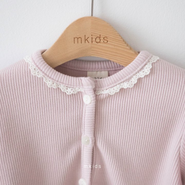 Mkids - Korean Baby Fashion - #babyoninstagram - Laura Lace Cardigan - 3