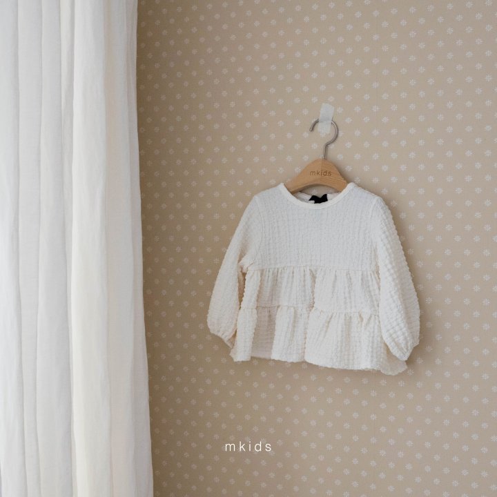 Mkids - Korean Baby Fashion - #babyoninstagram - Ella Cancan Blouse - 2