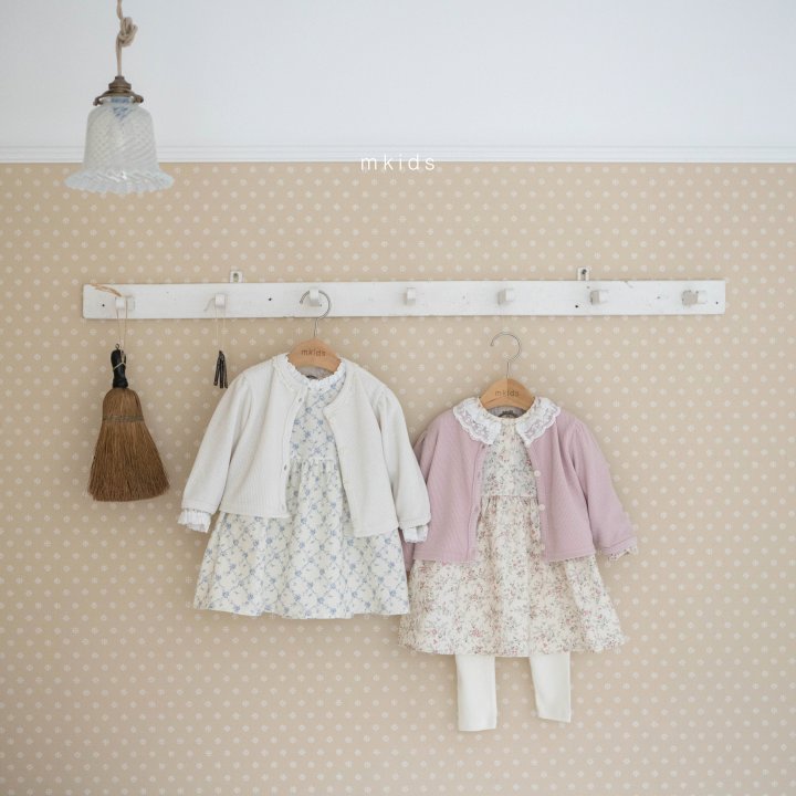 Mkids - Korean Baby Fashion - #babyoutfit - Laura Lace Cardigan - 6