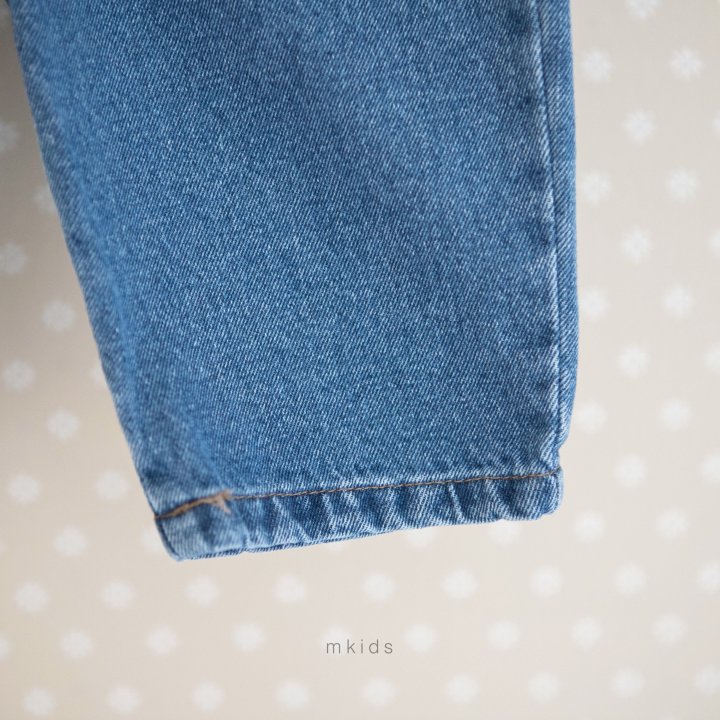 Mkids - Korean Baby Fashion - #babyoutfit - Point Jeans - 3
