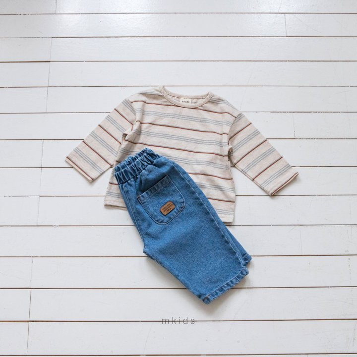 Mkids - Korean Baby Fashion - #onlinebabyboutique - Point Jeans - 5