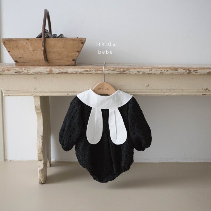 Mkids - Korean Baby Fashion - #babywear - Pong Pong Rabbit Suit - 4