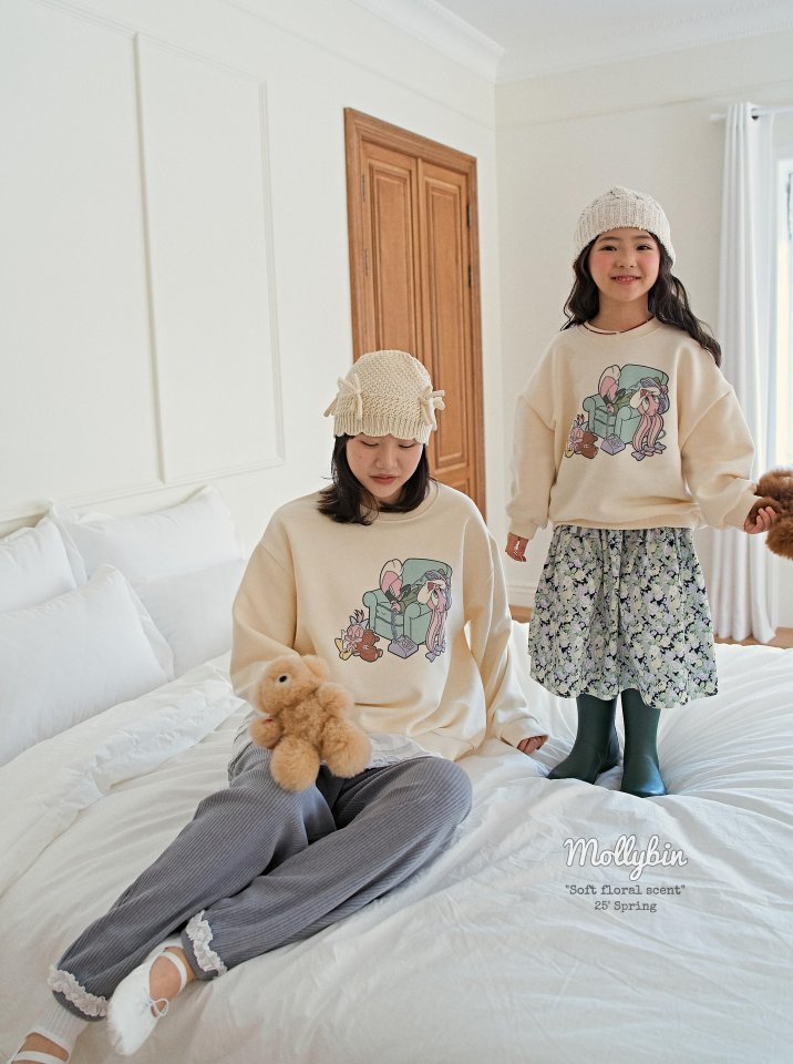 Mollybin - Korean Children Fashion - #Kfashion4kids - Bunny Sweatshirts - 9