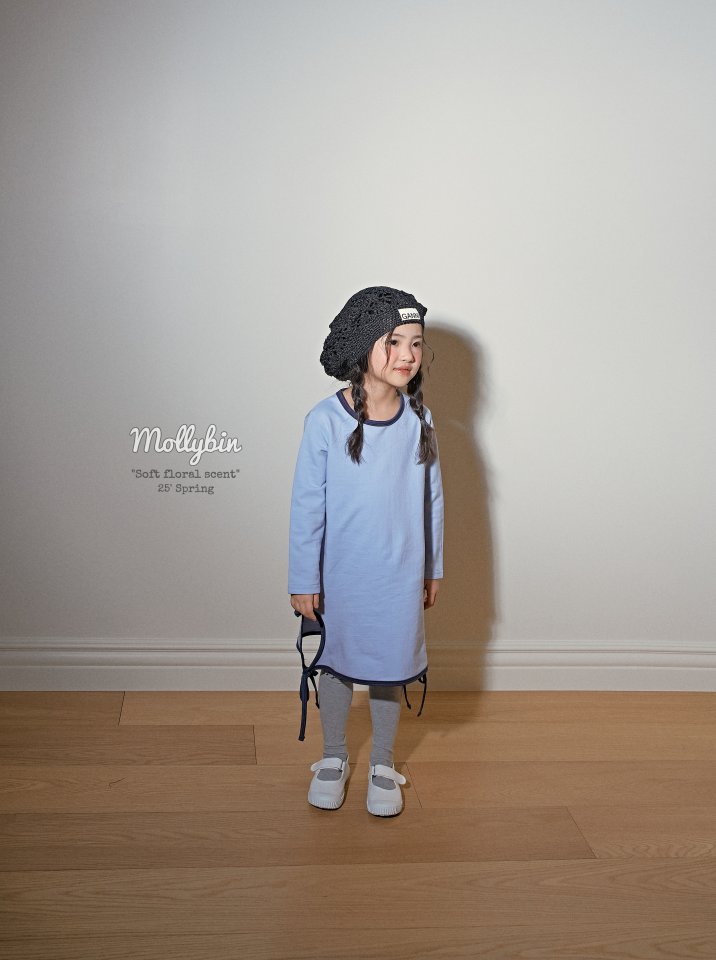 Mollybin - Korean Children Fashion - #Kfashion4kids - Heart Punching One-piece - 6