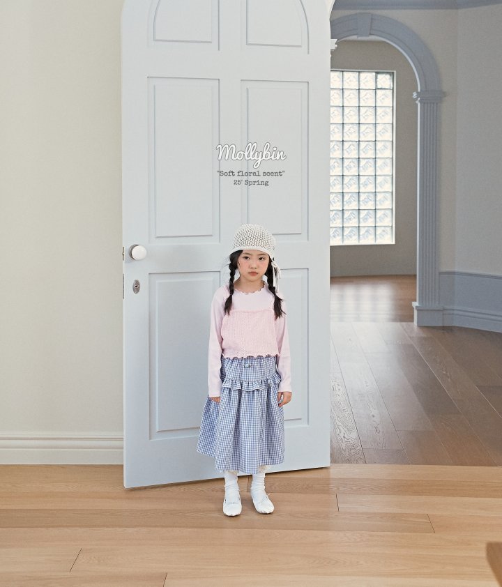 Mollybin - Korean Children Fashion - #Kfashion4kids - Eyelet Layered Tee - 10