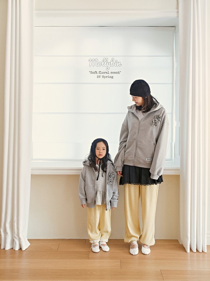 Mollybin - Korean Children Fashion - #childofig - Love Ribbed Pants - 10