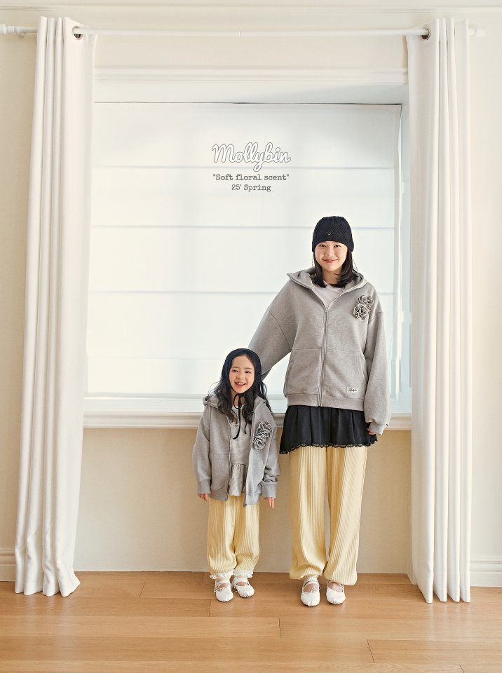 Mollybin - Korean Children Fashion - #childofig - Love Ribbed Pants - 9