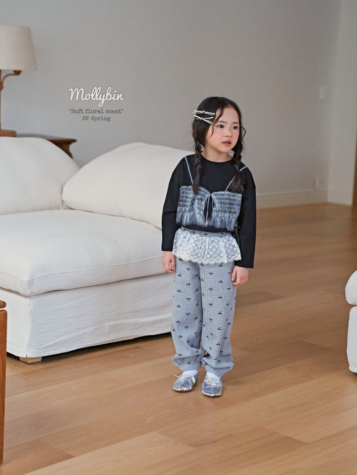 Mollybin - Korean Children Fashion - #childofig - Bustier Tee - 3
