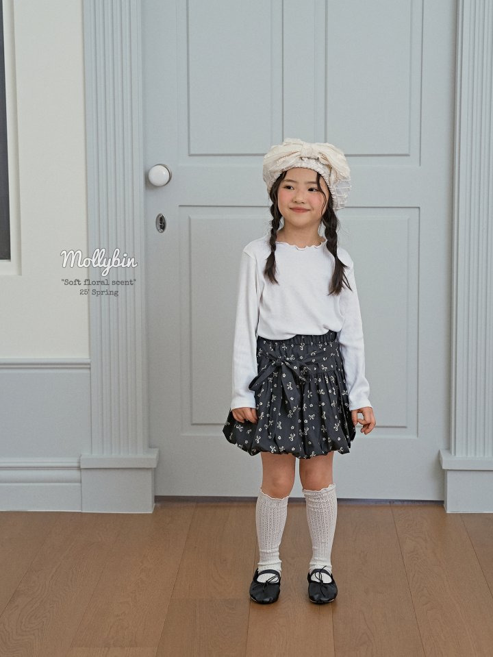 Mollybin - Korean Children Fashion - #childrensboutique - Ribbon Pumpkin Skirt - 12
