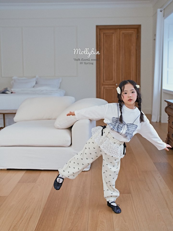 Mollybin - Korean Children Fashion - #designkidswear - Ribbon Tutu Pants - 6