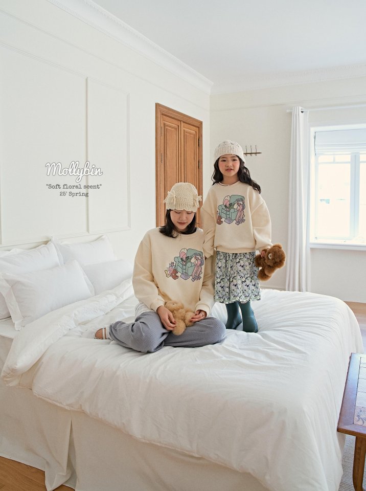 Mollybin - Korean Children Fashion - #fashionkids - Bunny Sweatshirts - 5