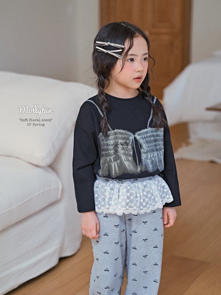Mollybin - Korean Children Fashion - #kidsshorts - Ribbon Tutu Pants - 9