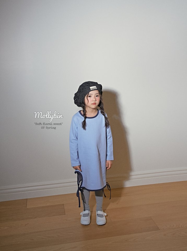 Mollybin - Korean Children Fashion - #kidzfashiontrend - Heart Punching One-piece - 5