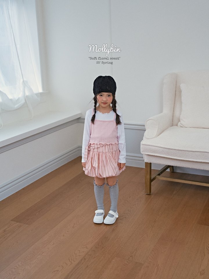 Mollybin - Korean Children Fashion - #kidsstore - Ribbon Pumpkin Skirt - 4