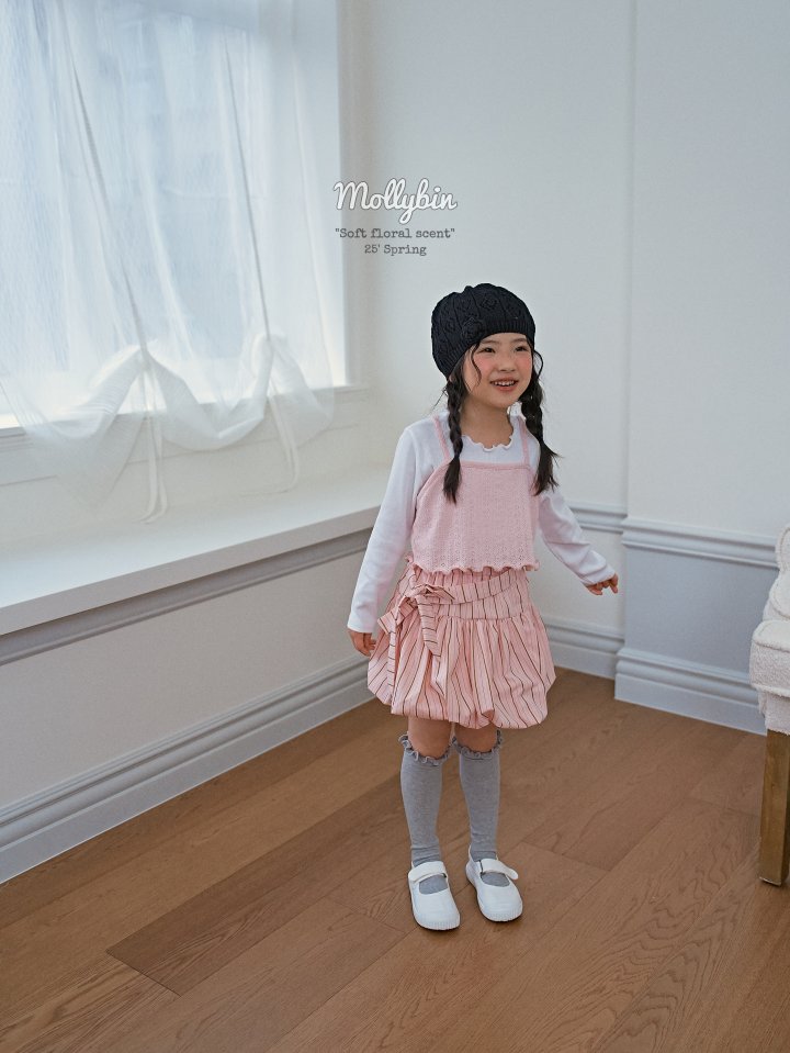 Mollybin - Korean Children Fashion - #littlefashionista - Ribbon Pumpkin Skirt - 6