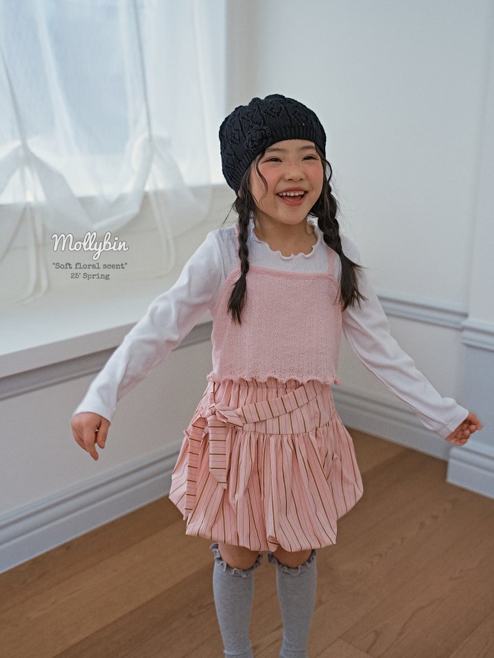 Mollybin - Korean Children Fashion - #minifashionista - Ribbon Pumpkin Skirt - 8