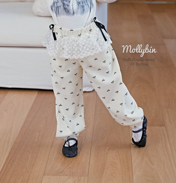 Mollybin - Korean Children Fashion - #minifashionista - Ribbon Tutu Pants