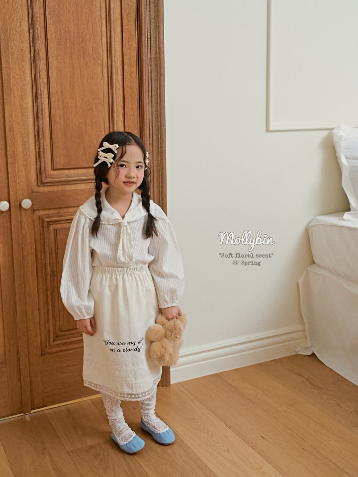 Mollybin - Korean Children Fashion - #stylishchildhood - Sailor Soft Blouse - 9