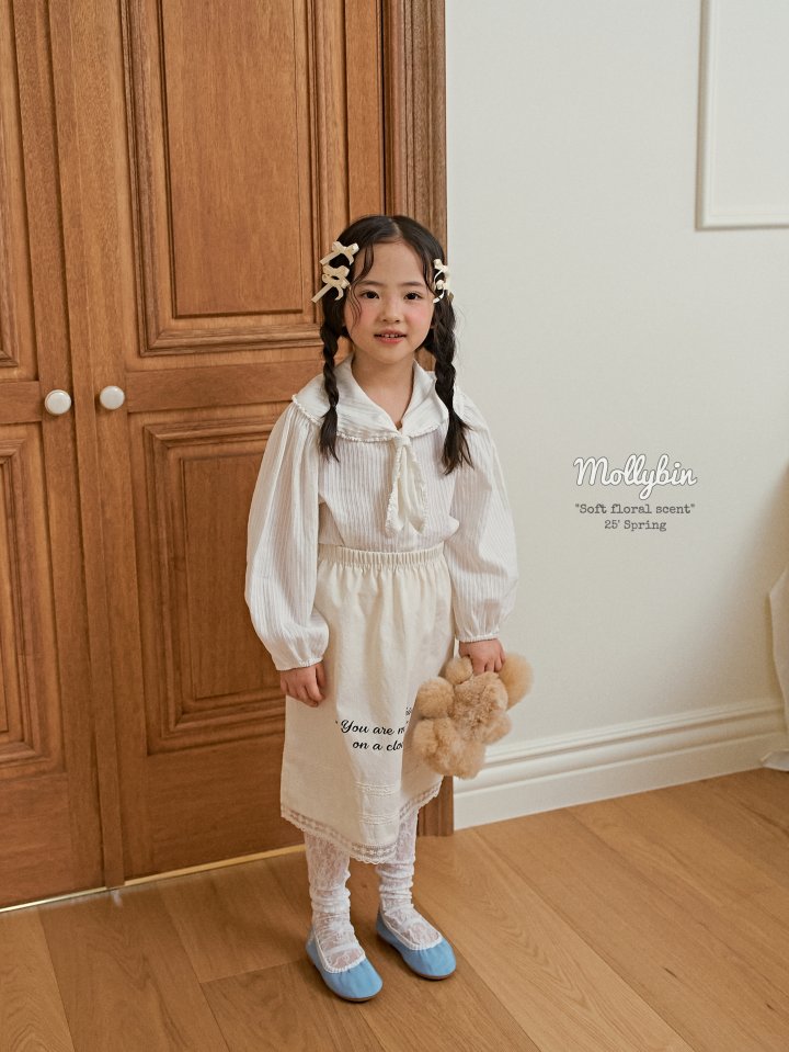 Mollybin - Korean Children Fashion - #toddlerclothing - Sailor Soft Blouse - 8