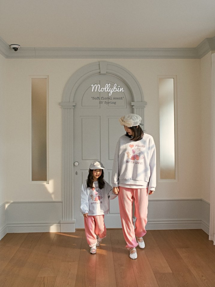 Mollybin - Korean Women Fashion - #womensfashion - Love Sweatshirts MOM - 8