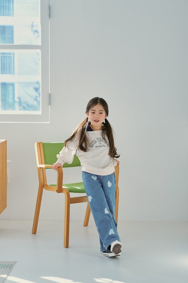 Momo Ann - Korean Children Fashion - #childofig - Heart Jeans - 8