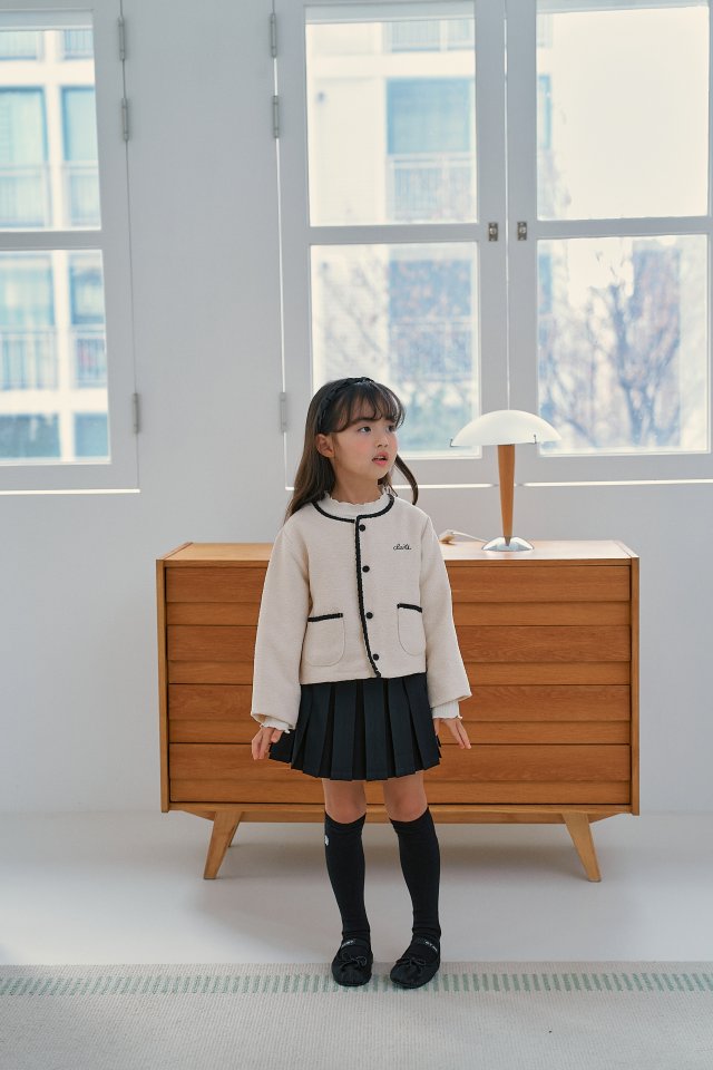 Momo Ann - Korean Children Fashion - #discoveringself - Rose Pleated Skirt - 8
