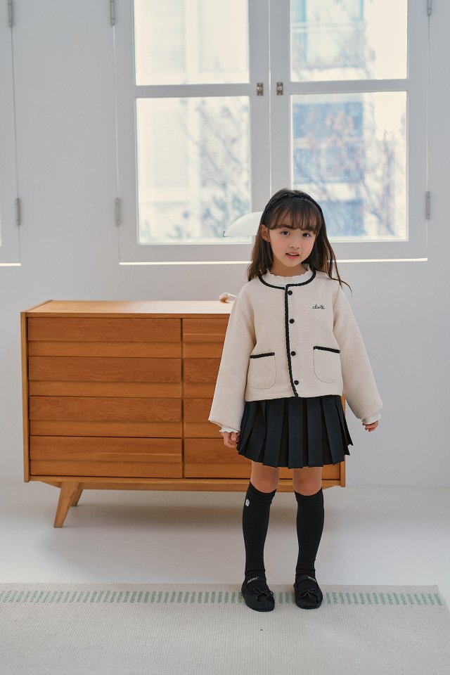 Momo Ann - Korean Children Fashion - #fashionkids - Rose Pleated Skirt - 9