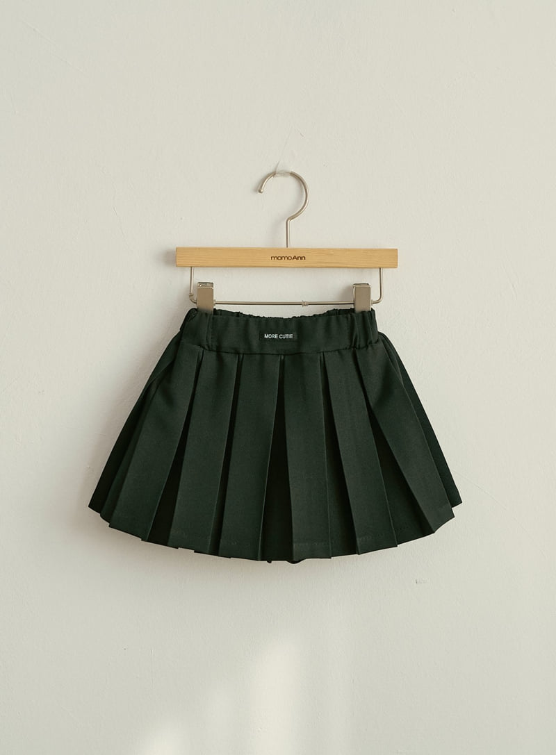Momo Ann - Korean Children Fashion - #kidsshorts - Rose Pleated Skirt - 10