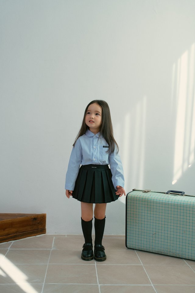 Momo Ann - Korean Children Fashion - #toddlerclothing - Rose Pleated Skirt - 3