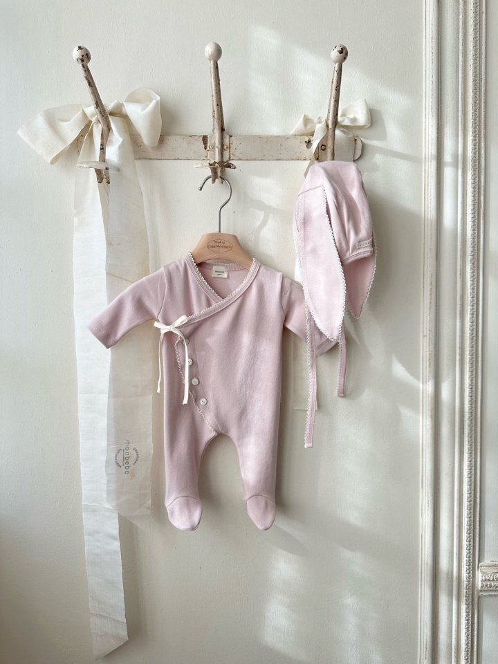 Monbebe - Korean Baby Fashion - #babyclothing - Bunny Cozy Suit - 8