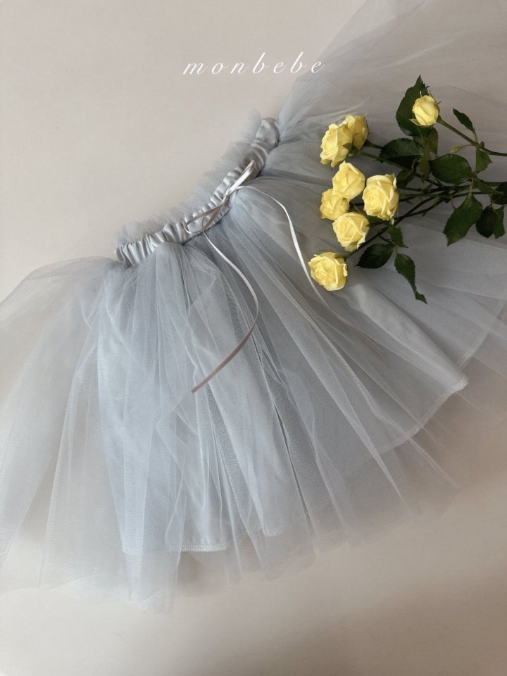 Monbebe - Korean Baby Fashion - #babyfever - Spring Sha Skirt - 4
