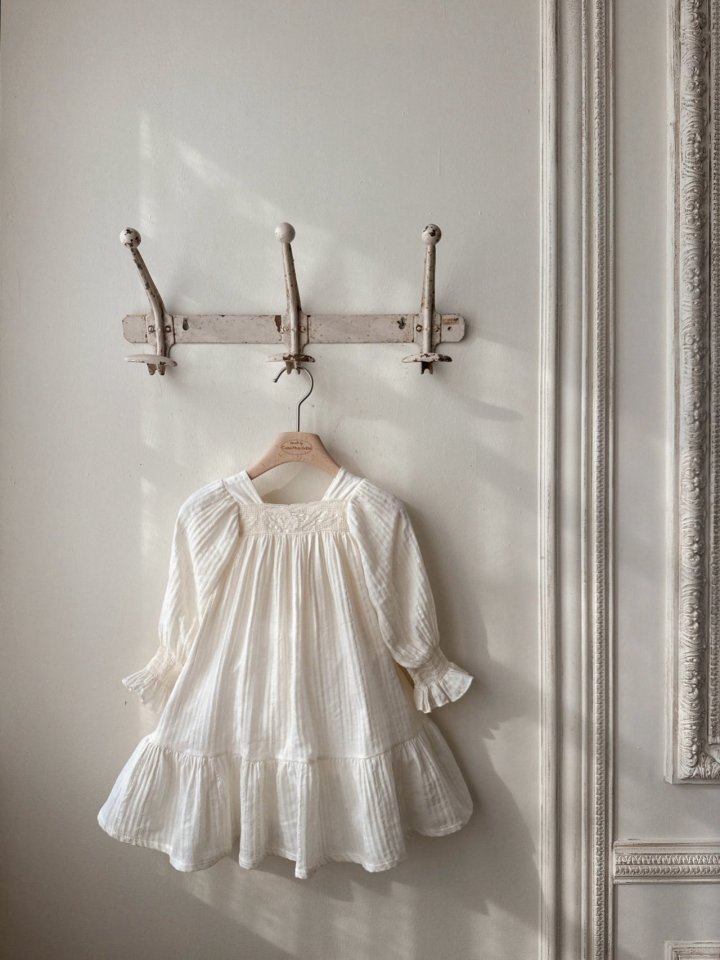 Monbebe - Korean Baby Fashion - #babygirlfashion - New Vintage One-piece - 9