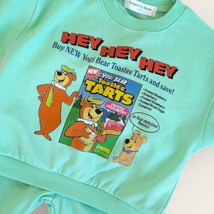 Moran - Korean Baby Fashion - #onlinebabyshop - Hey Hey Set - 3