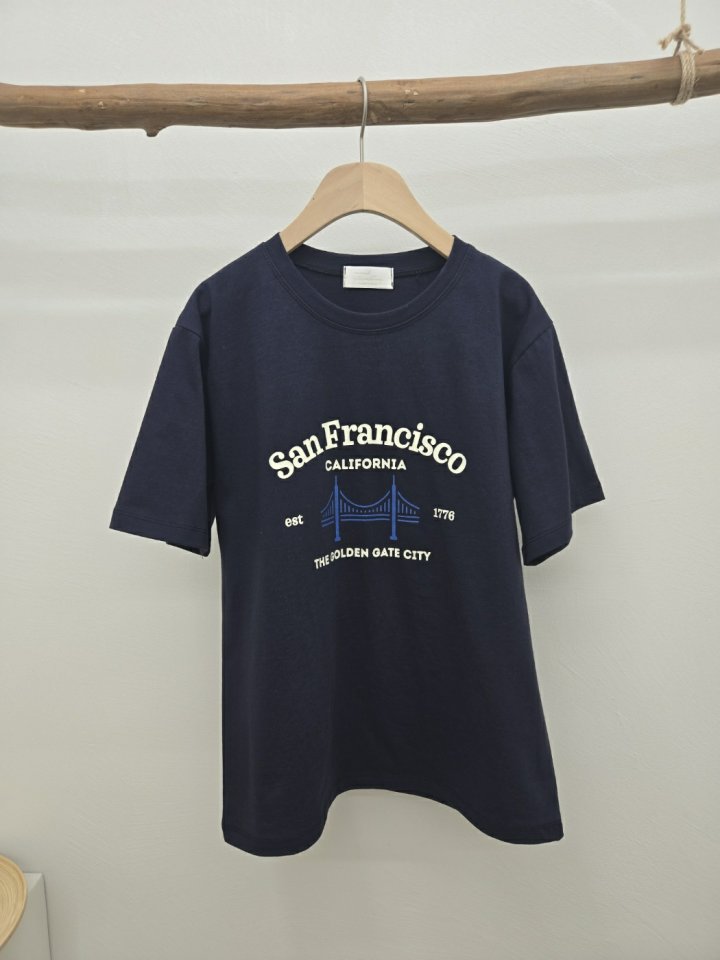 Most - Korean Women Fashion - #shopsmall - Bridge Tee - 2