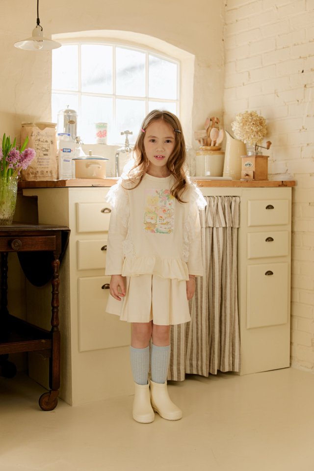 Mumunbaba - Korean Children Fashion - #Kfashion4kids - Jeje Lace Tee - 8