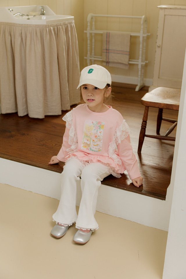 Mumunbaba - Korean Children Fashion - #childrensboutique - Jeje Lace Tee