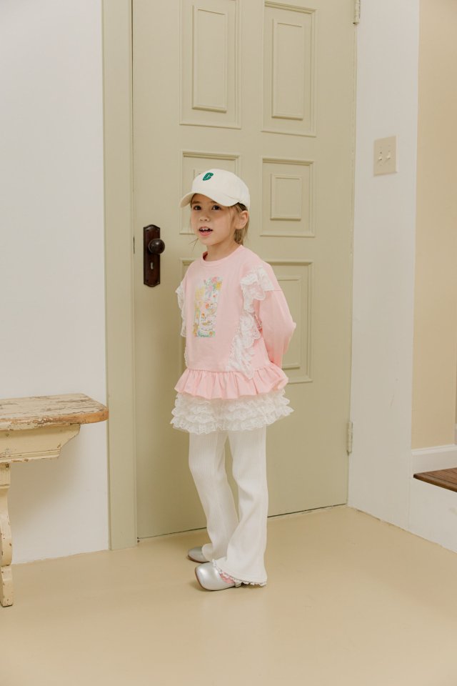 Mumunbaba - Korean Children Fashion - #designkidswear - Jeje Lace Tee - 2