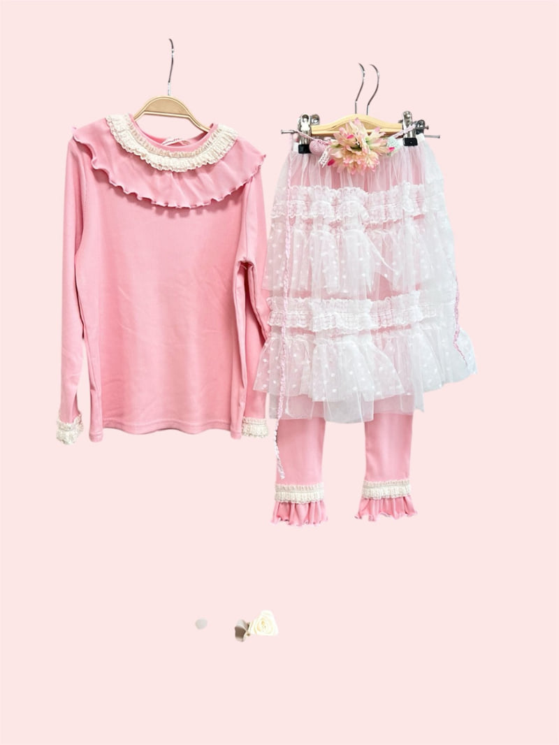 Mumunbaba - Korean Children Fashion - #kidsshorts - Bonatz Span Tee - 11