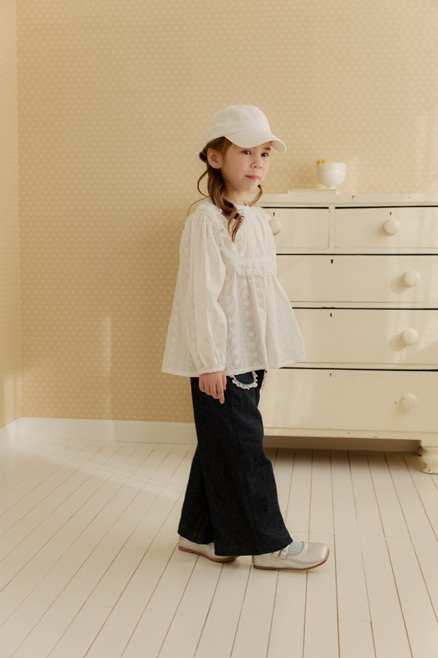 Mumunbaba - Korean Children Fashion - #kidsshorts - Jeje Blouse - 4