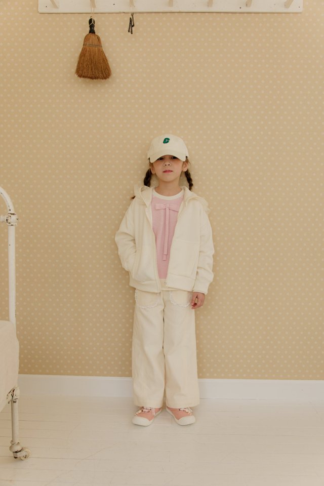 Mumunbaba - Korean Children Fashion - #kidsstore - Big Ribbon Jumper - 2